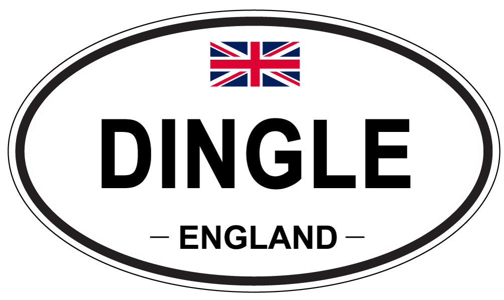DINGLE, England - Oval Magnet