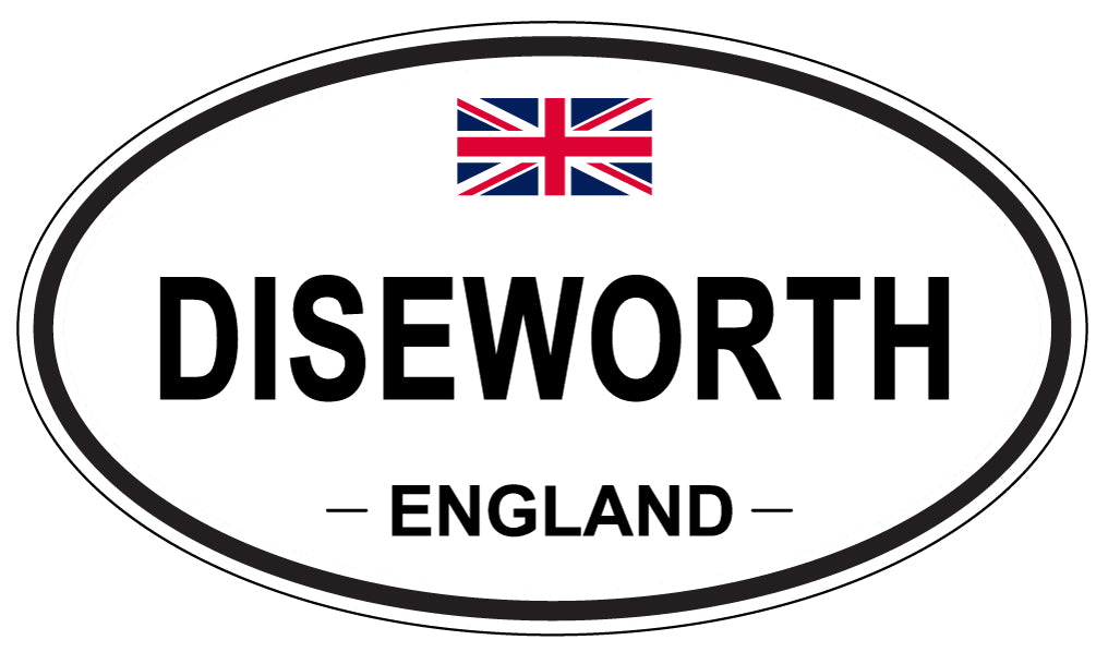 DISEWORTH, England - Oval Magnet