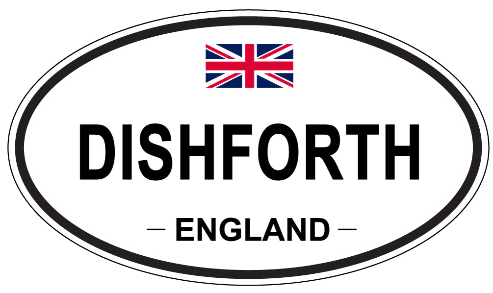 DISHFORTH, England - Oval Magnet