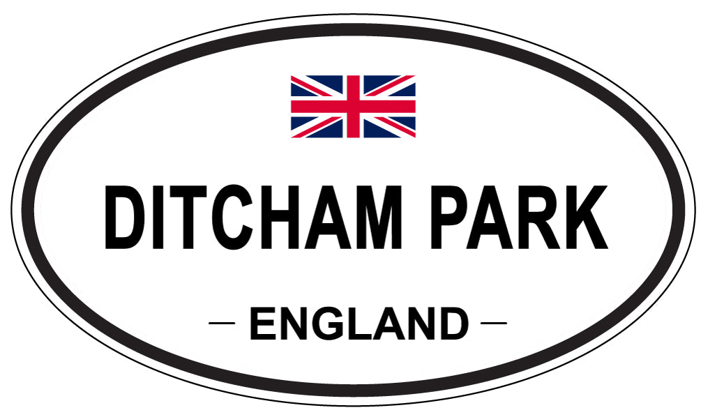 DITCHAM PARK, England - Oval Magnet