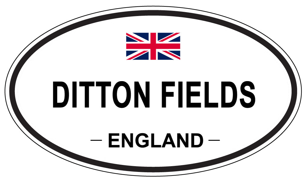 DITTON FIELDS, England - Oval Magnet