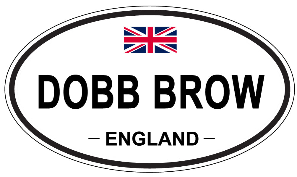 DOBB BROW, England - Oval Magnet