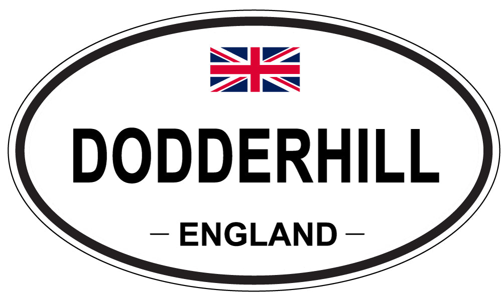 DODDERHILL, England - Oval Magnet