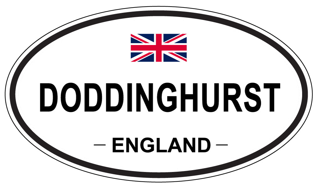 DODDINGHURST, England - Oval Magnet