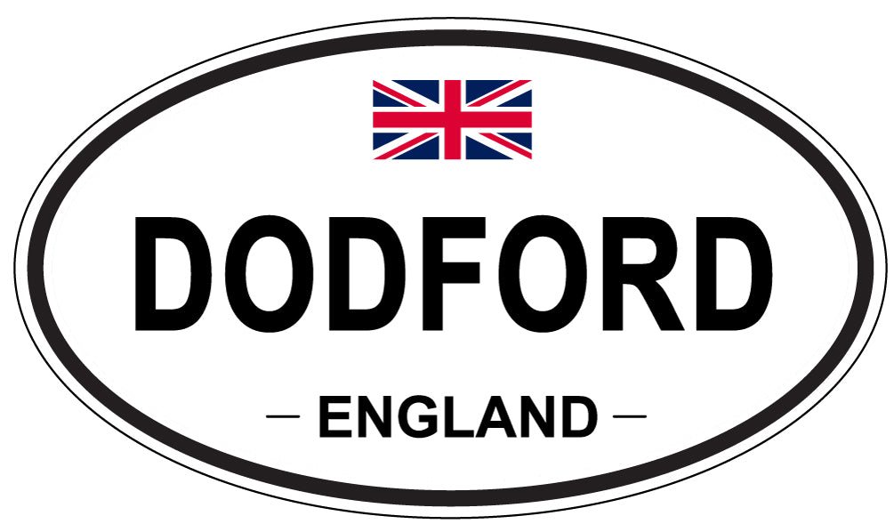 DODFORD, England - Oval Magnet