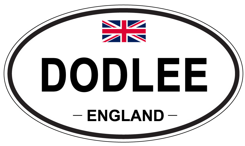 DODLEE, England - Oval Magnet