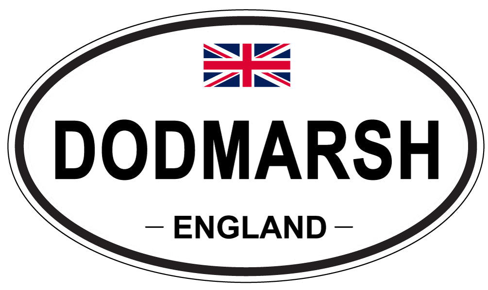 DODMARSH, England - Oval Magnet