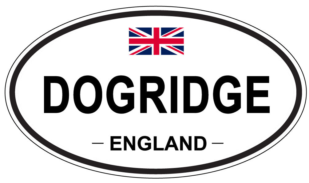 DOGRIDGE, England - Oval Magnet