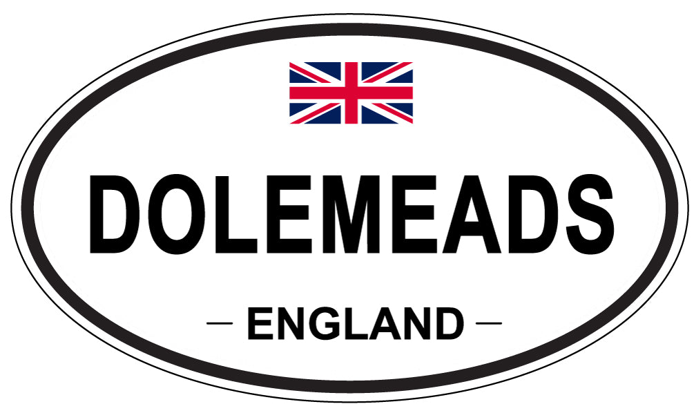 DOLEMEADS, England - Oval Magnet