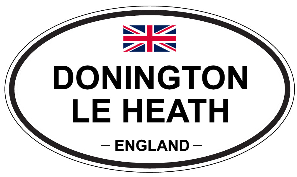 DONINGTON LE HEATH, England - Oval Magnet