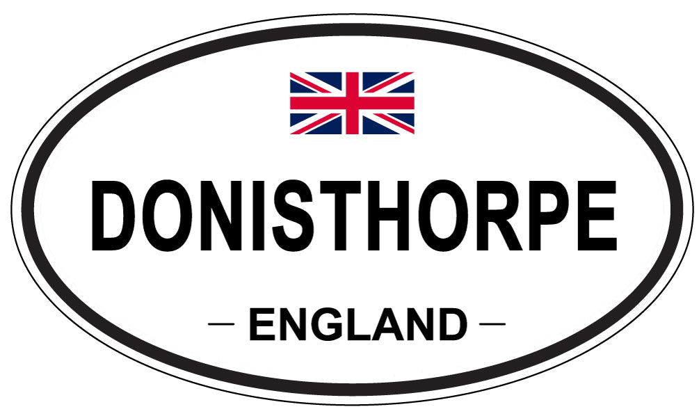 DONISTHORPE, England - Oval Magnet