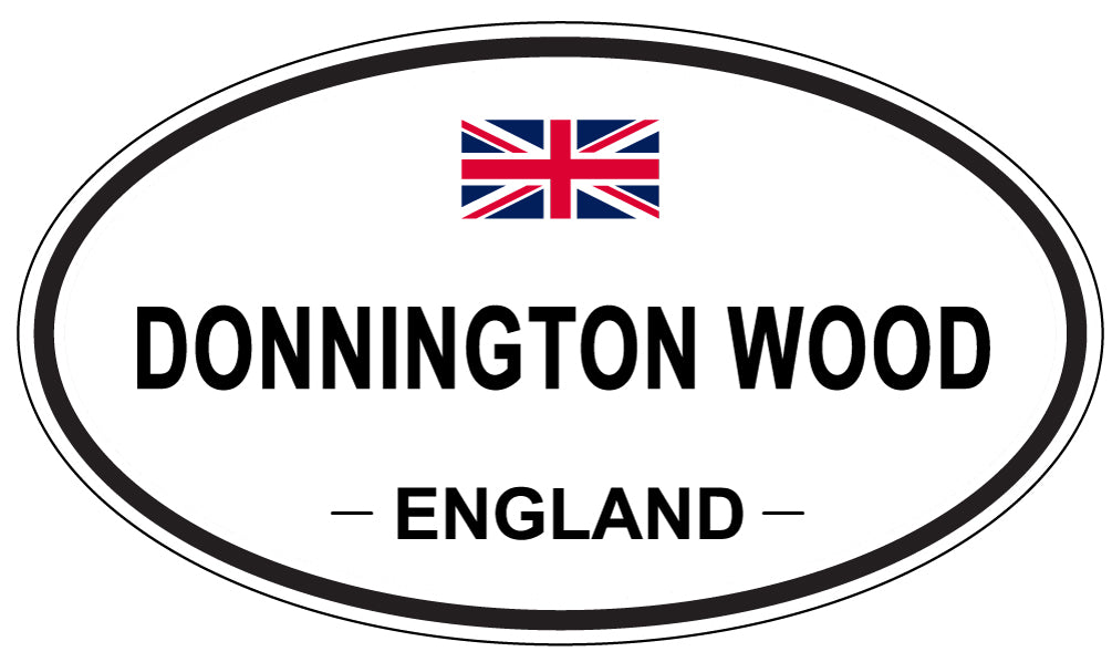 DONNINGTON WOOD, England - Oval Magnet