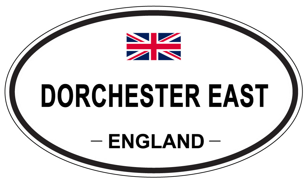 DORCHESTER EAST, England - Oval Magnet