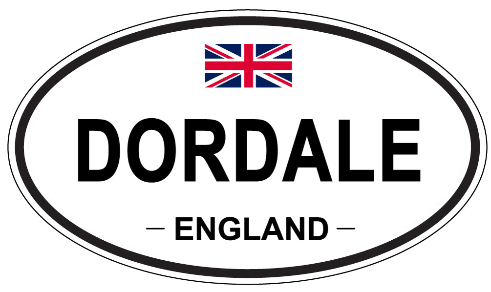 DORDALE, England - Oval Magnet