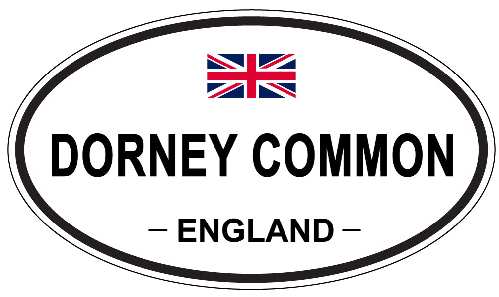 DORNEY COMMON, England - Oval Magnet
