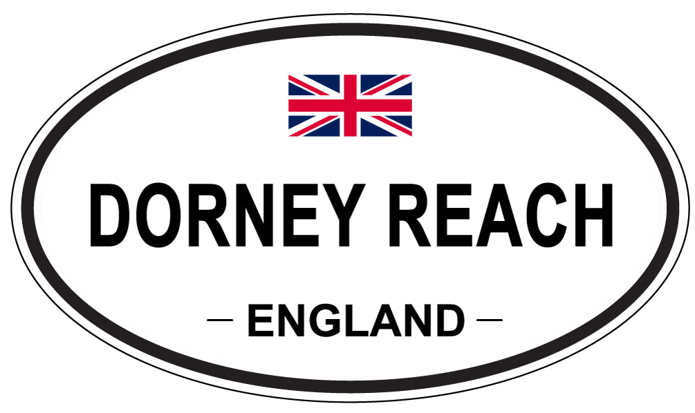 DORNEY REACH, England - Oval Magnet