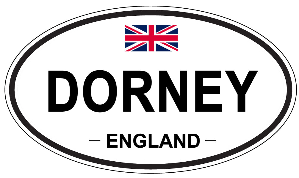 DORNEY, England - Oval Magnet