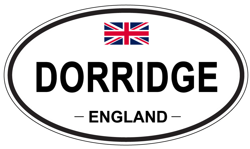 DORRIDGE, England - Oval Magnet
