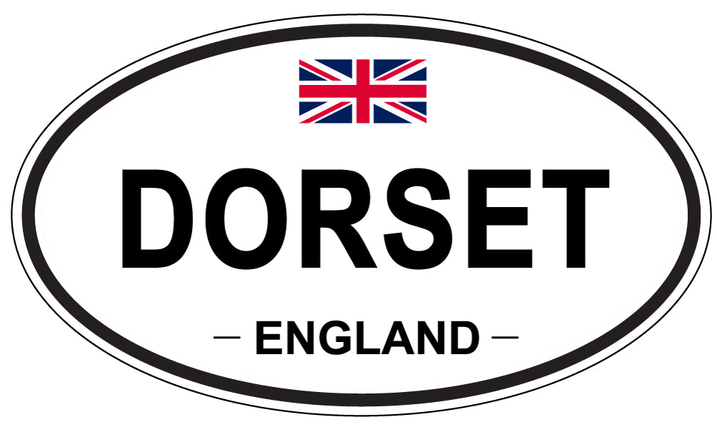 DORSET, ENGLAND - Oval Sticker