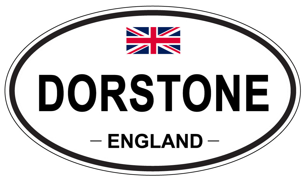 DORSTONE, England - Oval Magnet