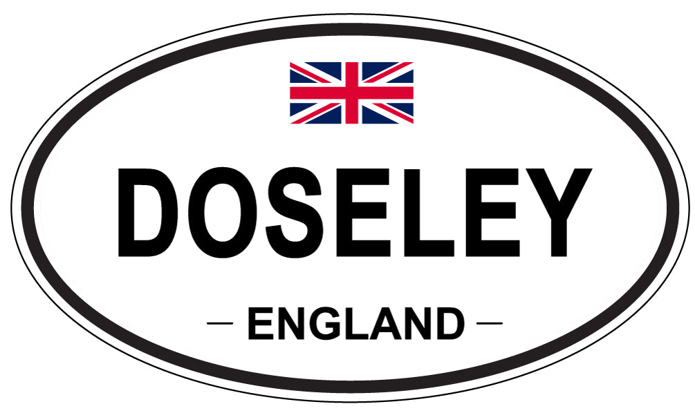 DOSELEY, England - Oval Magnet
