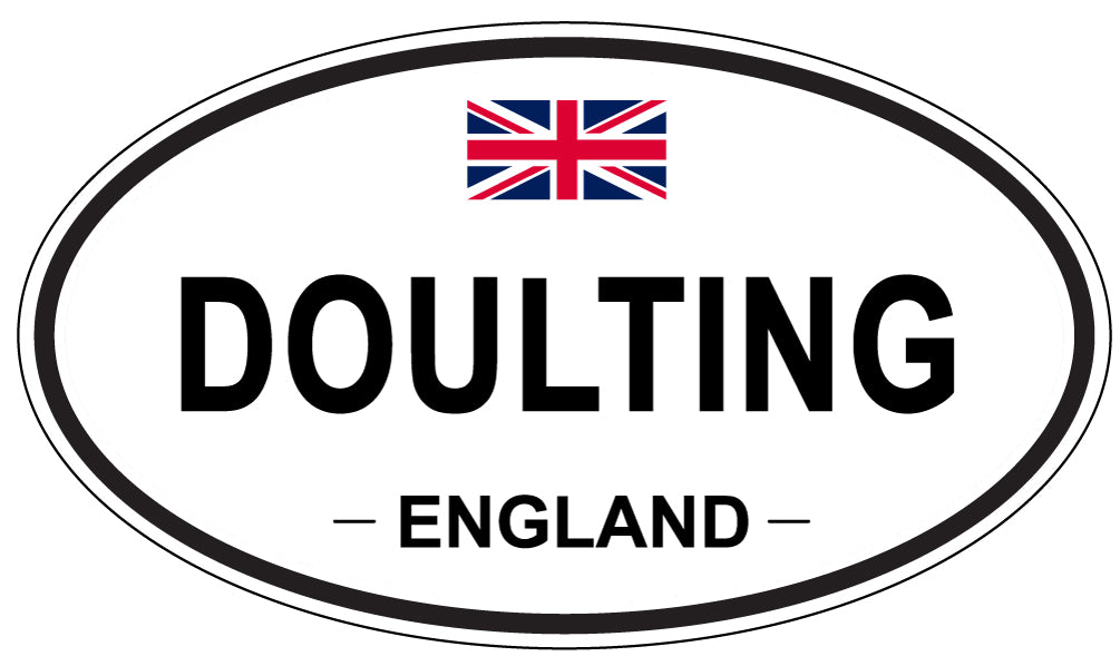 DOULTING, England - Oval Magnet