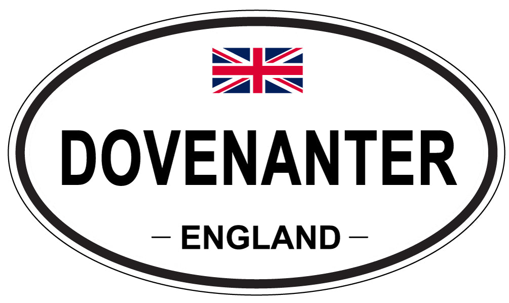 DOVENANTER, England - Oval Magnet