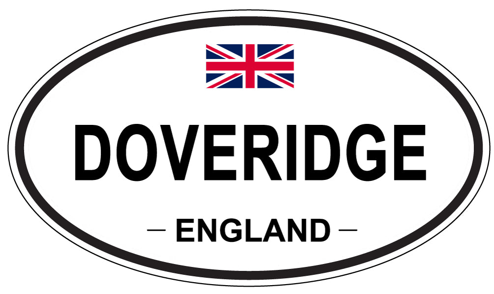 DOVERIDGE, England - Oval Magnet