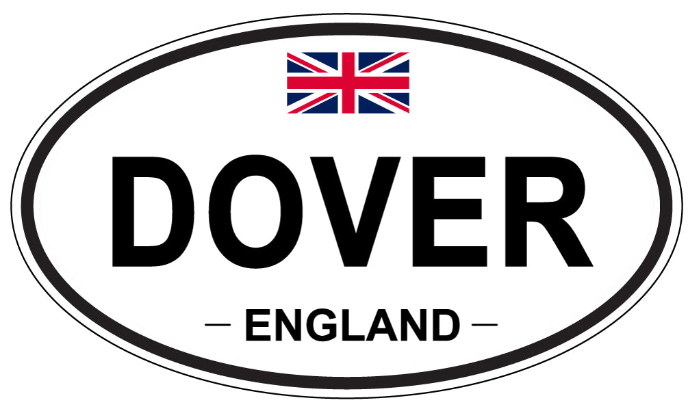 DOVER, England - Oval Magnet