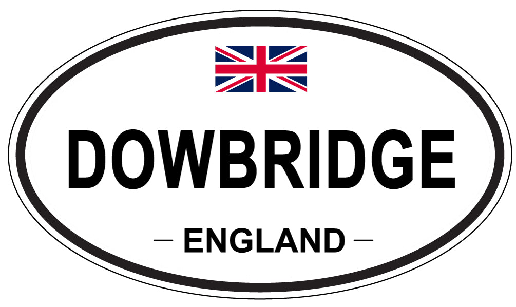 DOWBRIDGE, England - Oval Magnet