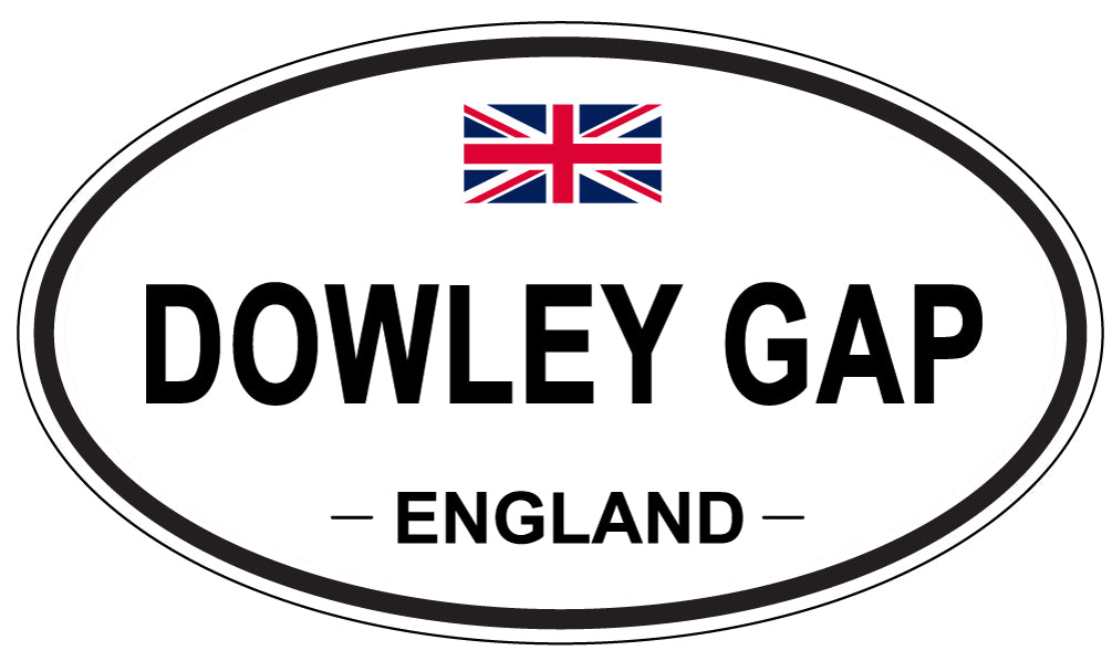 DOWLEY GAP, England - Oval Magnet