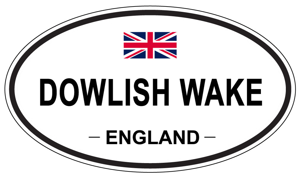 DOWLISH WAKE, England - Oval Magnet