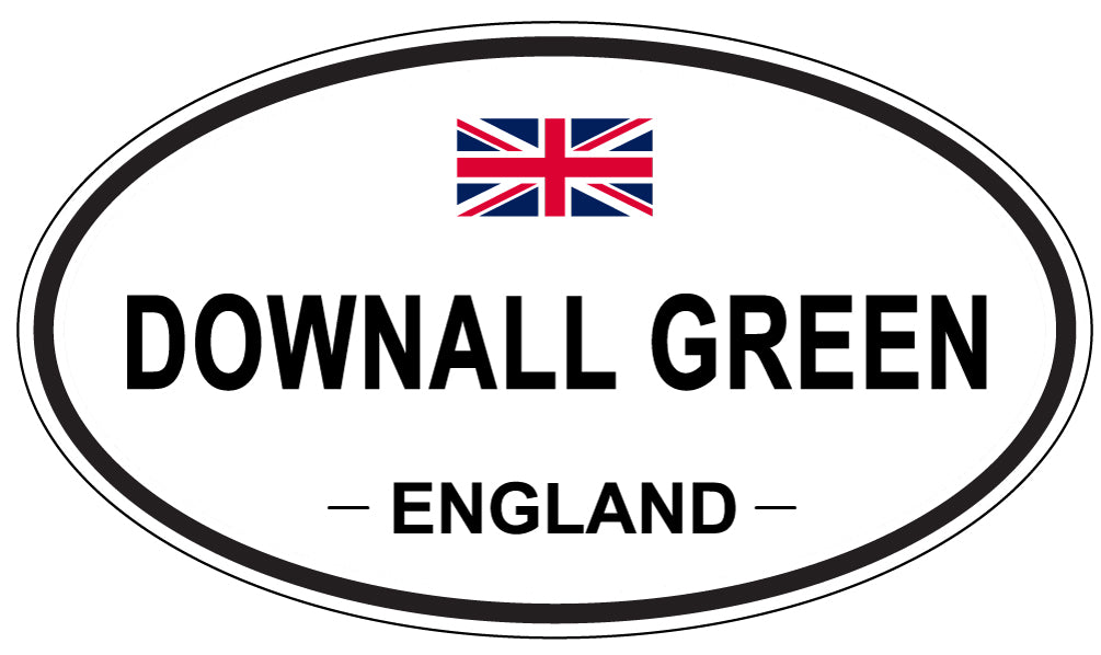 DOWNALL GREEN, England - Oval Magnet