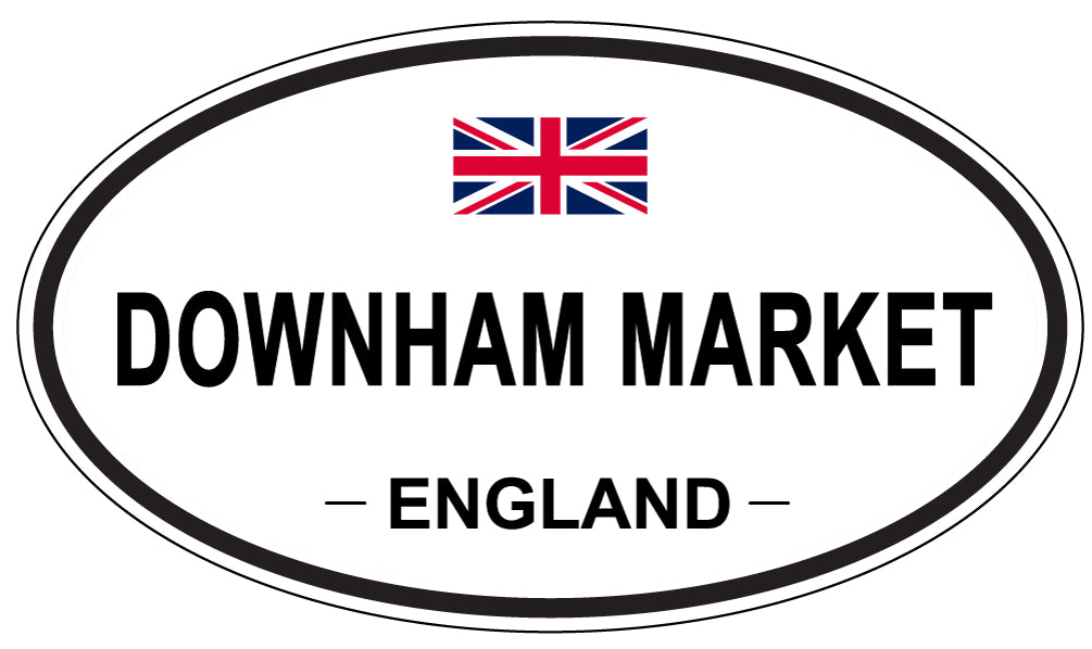 DOWNHAM MARKET, England - Oval Magnet