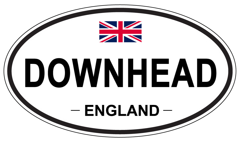 DOWNHEAD, England - Oval Magnet