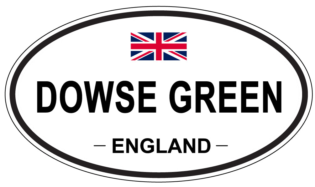 DOWSE GREEN, England - Oval Magnet