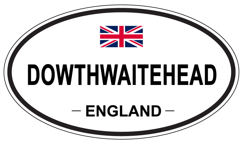 DOWTHWAITEHEAD, England - Oval Magnet