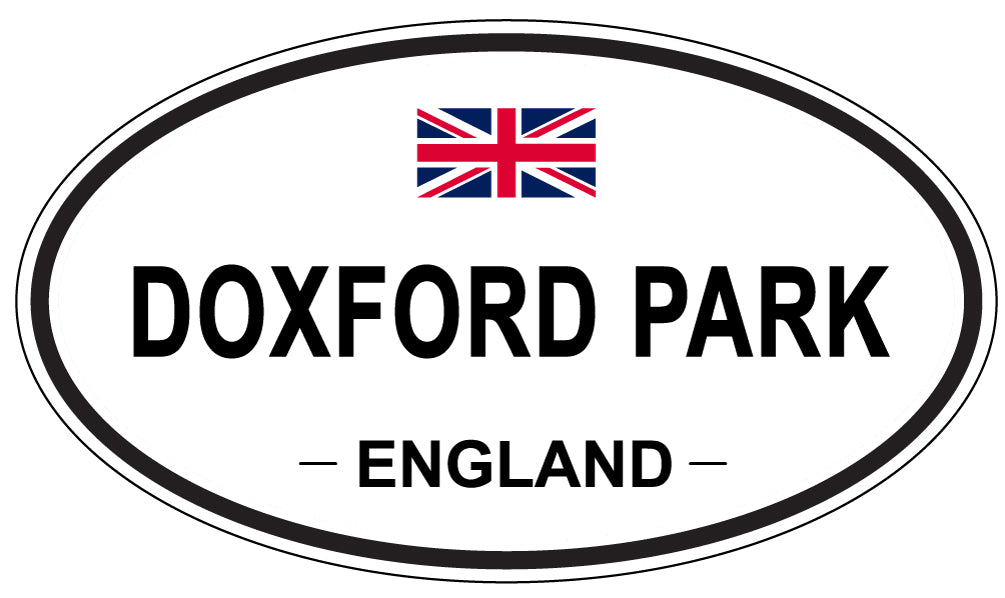 DOXFORD PARK, England - Oval Magnet