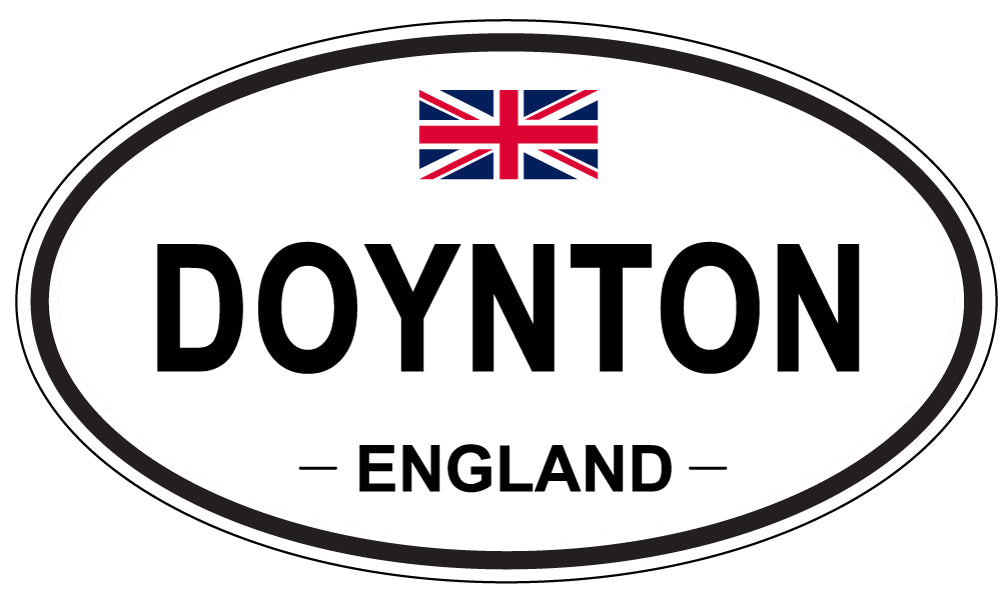 DOYNTON, England - Oval Magnet