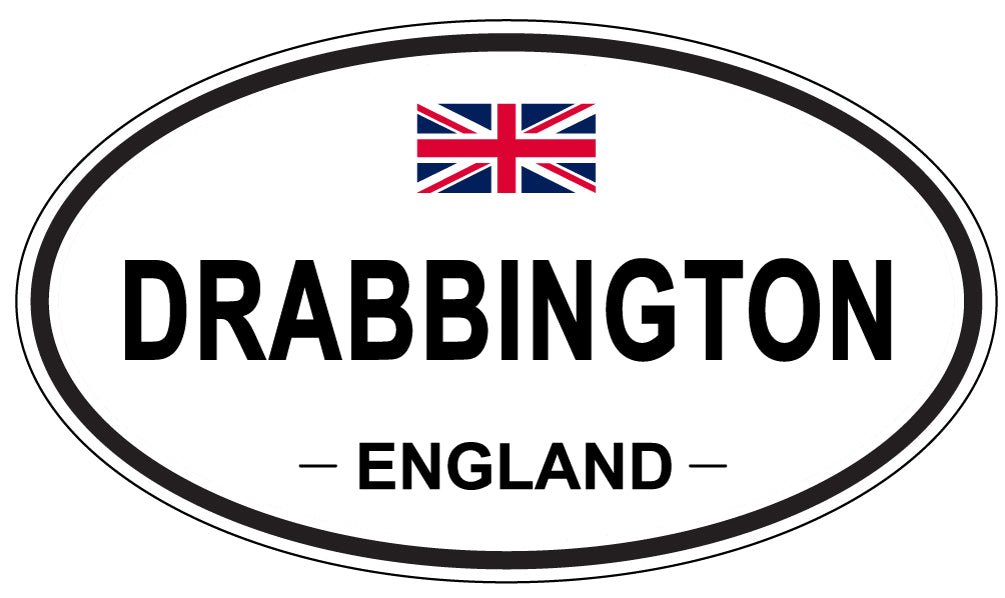 DRABBINGTON, England - Oval Magnet