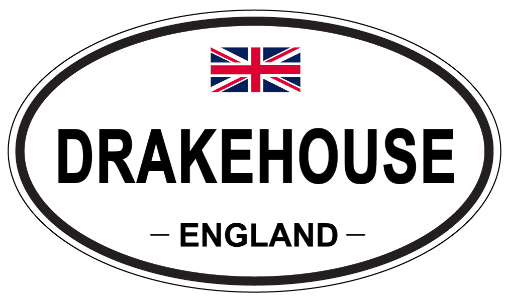 DRAKEHOUSE, England - Oval Magnet