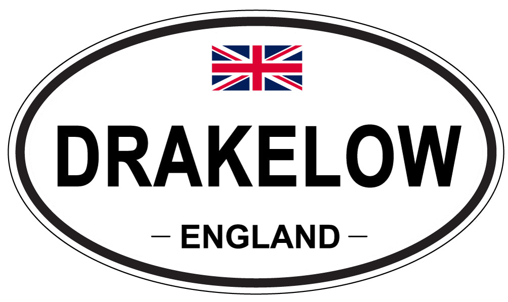 DRAKELOW, England - Oval Magnet