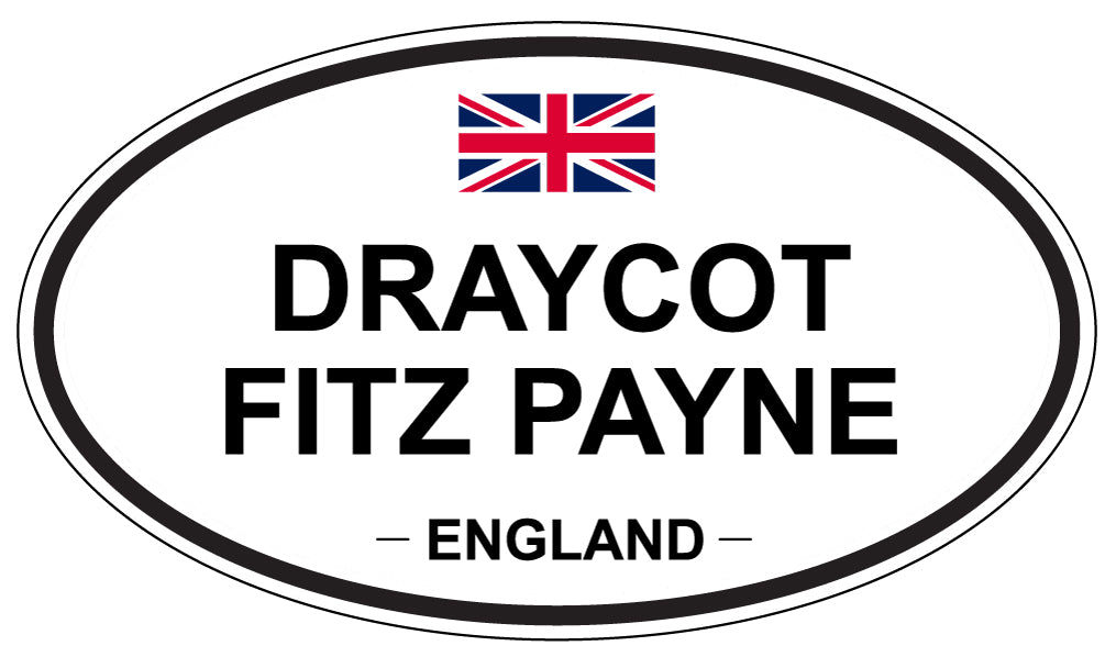 DRAYCOT FITZ PAYNE, England - Oval Magnet