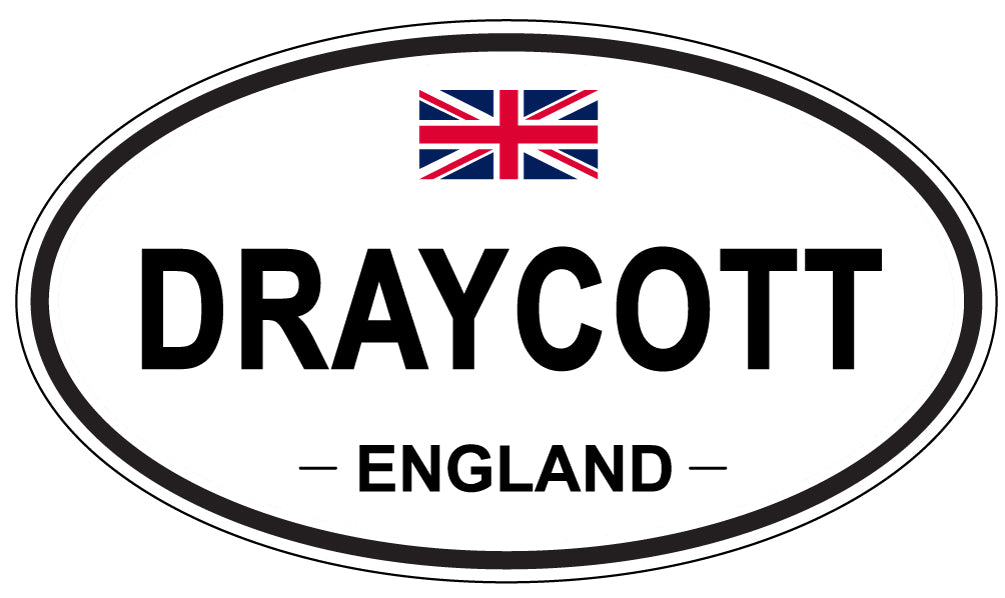 DRAYCOTT, England - Oval Magnet