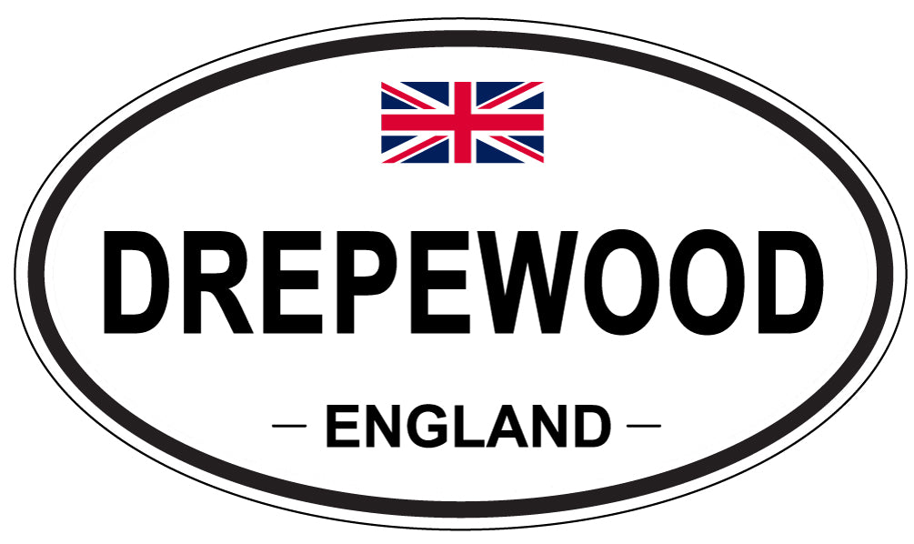 DREPEWOOD, England - Oval Magnet