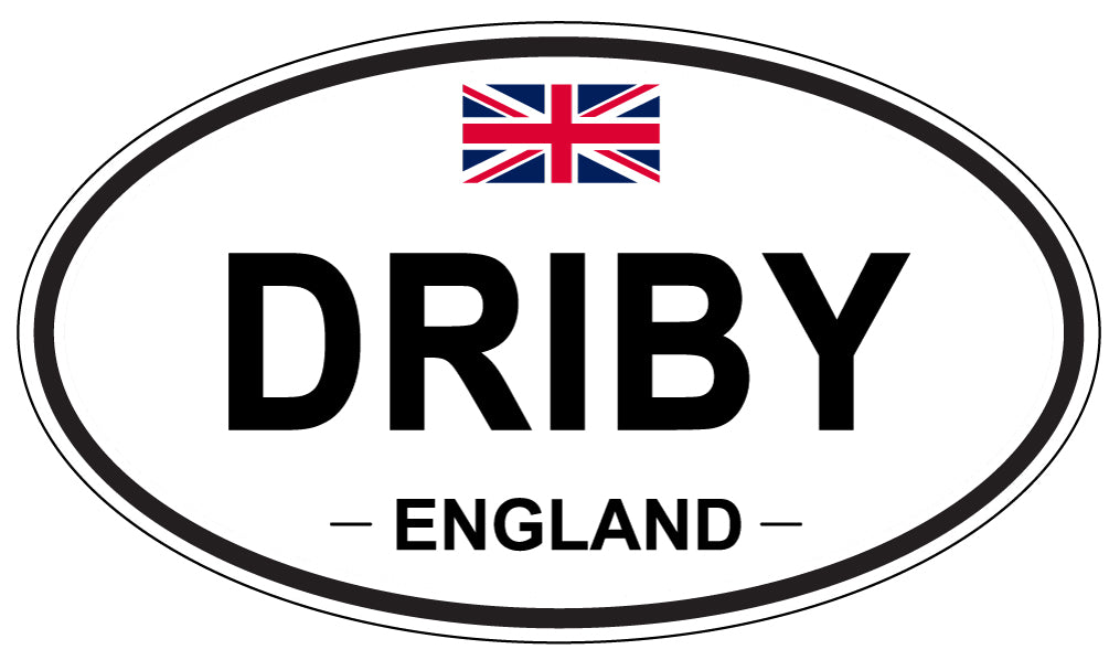 DRIBY, England - Oval Magnet