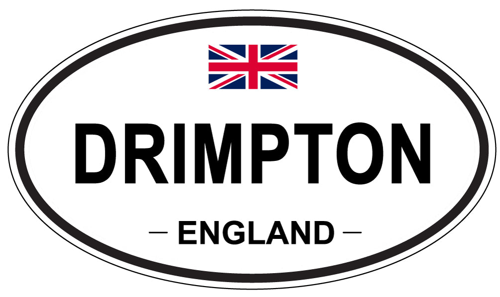 DRIMPTON, England - Oval Magnet