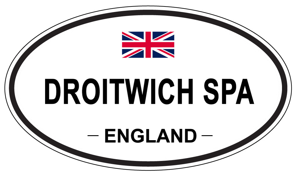 DROITWICH SPA, England - Oval Magnet