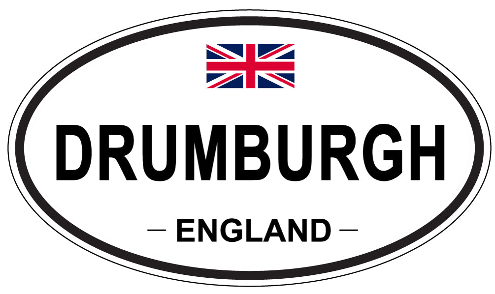 DRUMBURGH, England - Oval Magnet