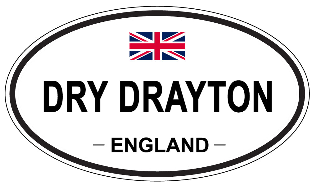 DRY DRAYTON, England - Oval Magnet